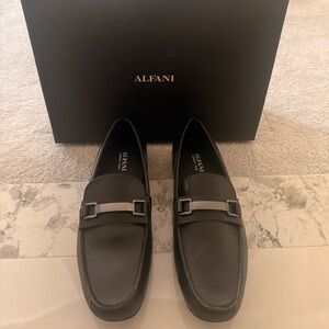Alfani Black Bit Slip-On Loafers men’s drivers size 9.5